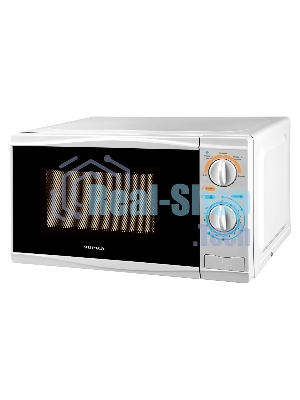 Микроволновая печь SUPRA 20MW75 белый, 20 л, 700 Вт, переключатели - поворотный механизм