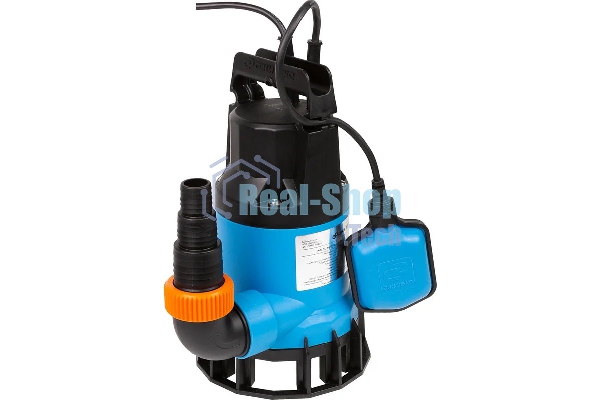 Насос фекальный ДЖИЛЕКС ТУГУНОК 140/6250Вт 140л./мин напор 6м