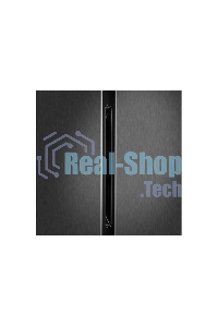 Холодильник Maunfeld MFF177NFSE нержавеющая сталь двухкамерный 263/170л морозилка сбоку, No Frost, Side by Side