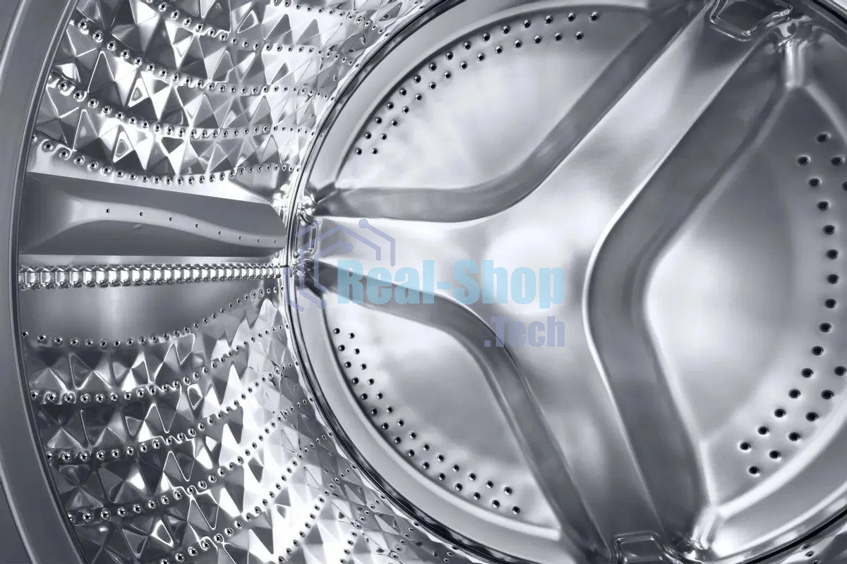 Стирально-сушильная машина Samsung WD11DG6B85BBLP черный, загрузка фронтальная 11 кг, 1400 об/мин, класс: A