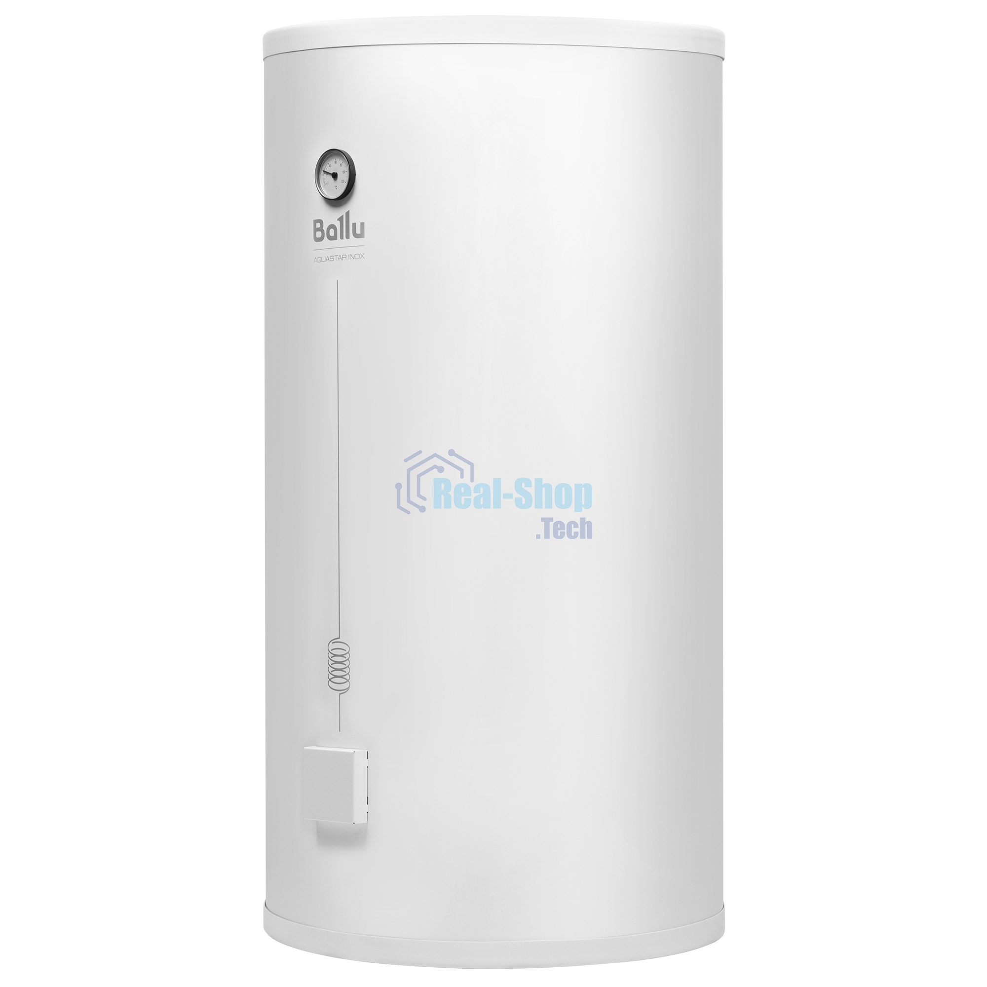Бойлер косвенного нагрева Ballu AQUASTAR INOX-T 150 напольный верхнее подключение