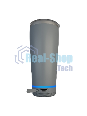Термокружка с портативной колонкой Soundmax SM-TC001 серый