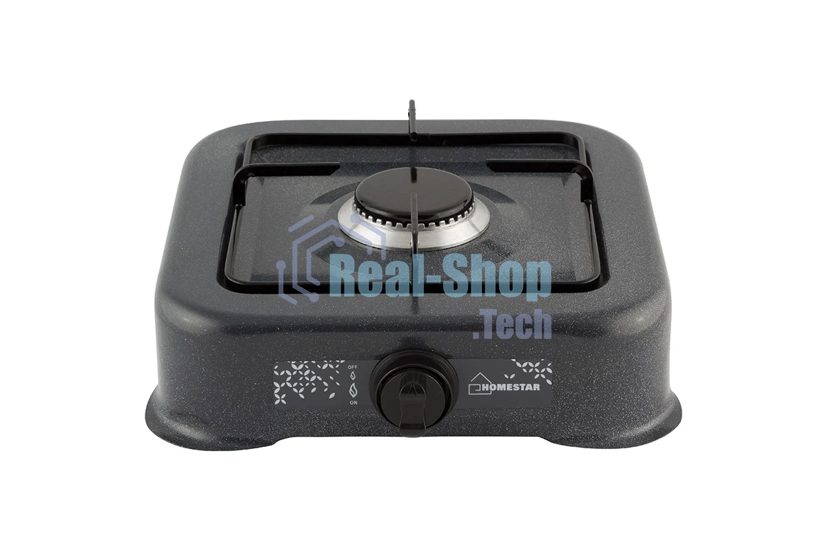 Плита настольная газовая HOMESTAR HS-1201 1конфорочная (003698)