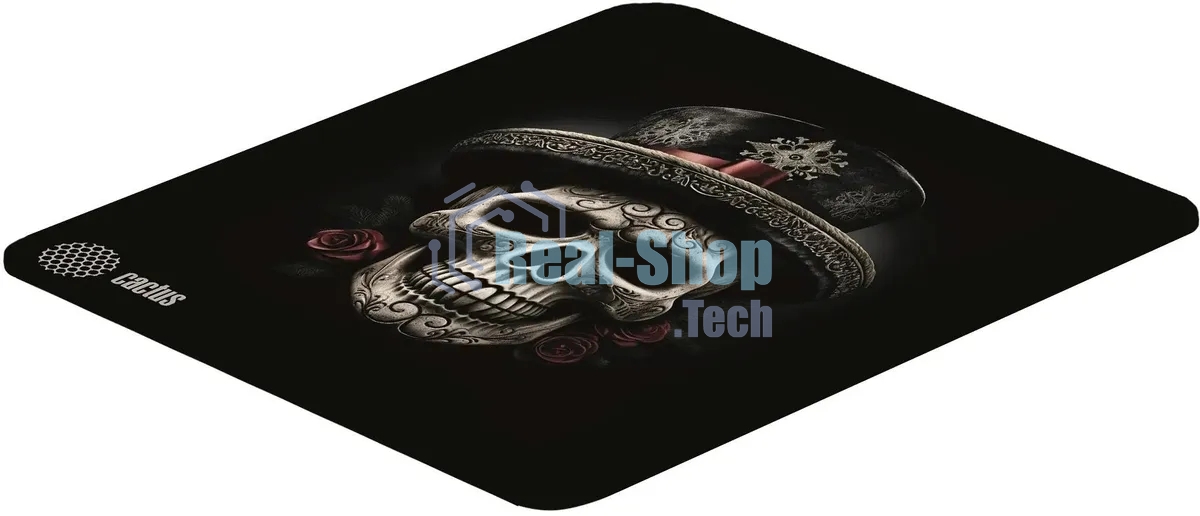 Коврик для мыши Cactus Scull 250x200x3мм (CS-MP-D05S)