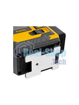 Лазерный уровень мультипризменный Denzel DLV-360-3C, 30 м, зеленый луч, Li-Ion 2,4 Aч, кейс