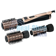 Фен-щётка BRAYER BR3100 черный/золотистый, 1000 Вт, 35/40/50 мм