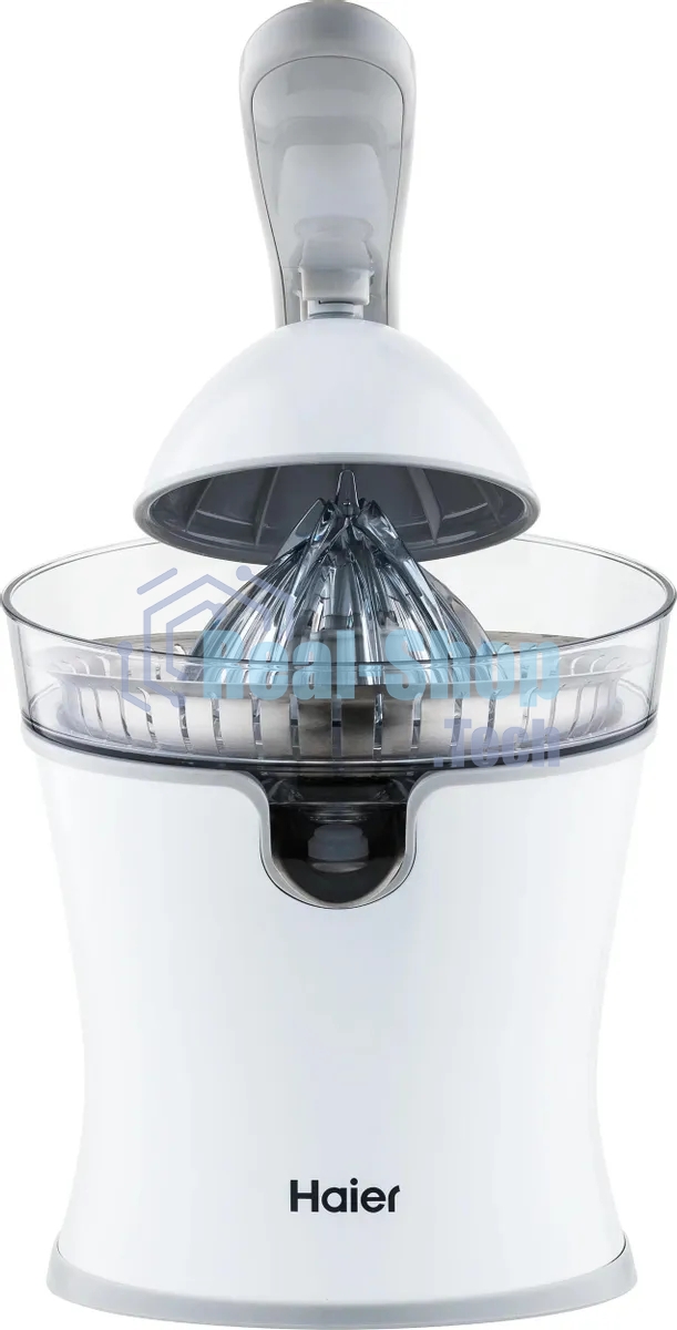 Соковыжималка Haier HJ-700 белый, цитрусовая, 100 Вт, 700 мл, механическое