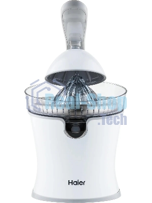 Соковыжималка Haier HJ-700 белый, цитрусовая, 100 Вт, 700 мл, механическое