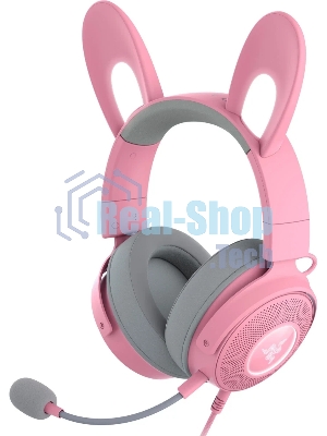 Гарнитура Razer Kraken Kitty V2 Pro розовый, проводная, USB, подсветка