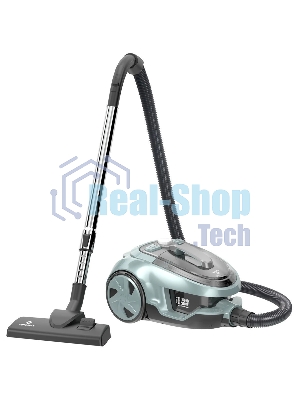 Пылесос EuroStek EVC-KP05C мятный, 450/2600 Вт, уборка сухая, пылесборник контейнер 2,5 л