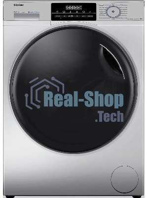 Стиральная машина Haier HWD70-BP14929S серебристый, загрузка фронтальная 7 кг, 4 кг - сушка, 1400 об/мин, класс: B