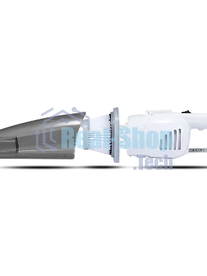 Пылесос вертикальный Deerma DX118C белый/серый, питание от сети, 230 Вт, уборка сухая, пылесборник 1.2 л