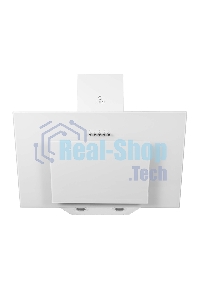 Вытяжка наклонная LEX MIRA G 600 белая, 59.5 см, 700 куб. м/ч, 49 дБ