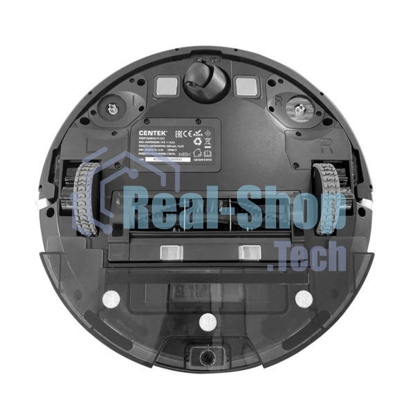 Робот-пылесос Centek CT-2721 черный, 2600 мAч Li-Ion, уборка сухая/влажная, пылесборник контейнер 0.68 л