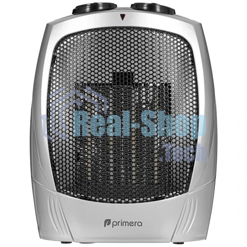 Тепловентилятор Primera FHP-1820-FCT, серебристый, 1800 Вт, 20 м2, термостат