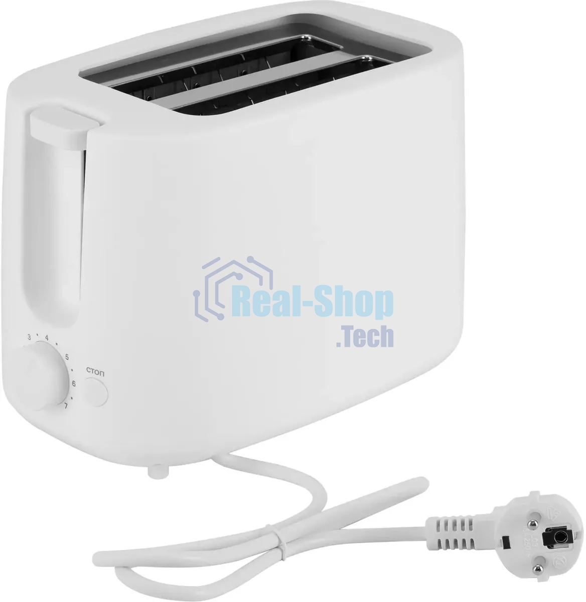 Тостер Starwind ST4107 750 Вт, белый