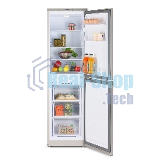 Холодильник Бирюса M420 металлик двухкамерный 125/80л морозилка снизу