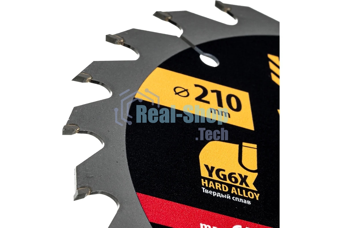 Пильный диск по дереву Denzel ф210 х 30 мм, 24 зубьев 733487