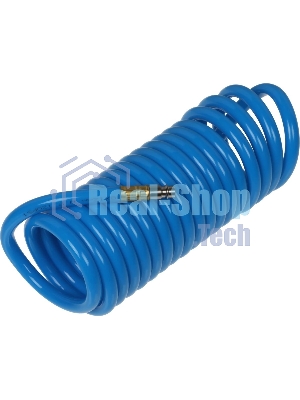 Шланг FUBAG спиральный с фитингами рапид полиуретан 15 бар 8x12мм 5м 170304