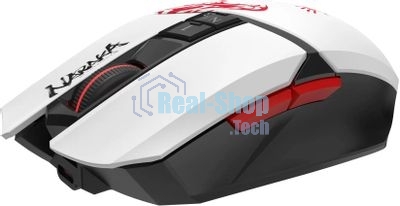 Мышь беспроводная A4Tech Bloody R36 Ultra черный/белый/красный, 12000dpi, USB, радиоканал, кнопки - 7