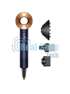 Фен Dyson Supersonic HD07 Prussian Blue/Copper синий/медный, 1600 Вт
