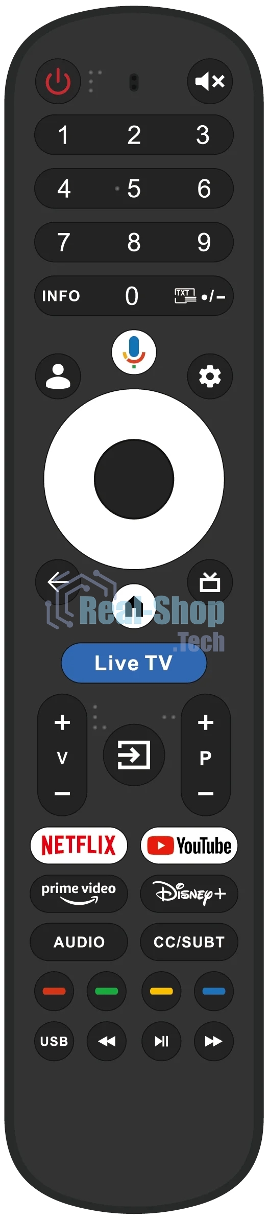 Телевизор Topdevice 32''/FHD/VA/Smart GTV/1.5-32 ГБ/Wi-Fi 2.4+5 ГГц/BT 5.1/60 Гц/черный (TDHTV32GFD_BK)