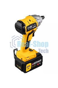 Гайковерт бесщеточный STEHER 20В, без АКБ, в коробке. CWB-300