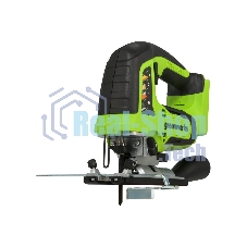 Лобзик электрический аккумуляторный GreenWorks GD24JS, 24V, бесщеточный без АКБ и ЗУ
