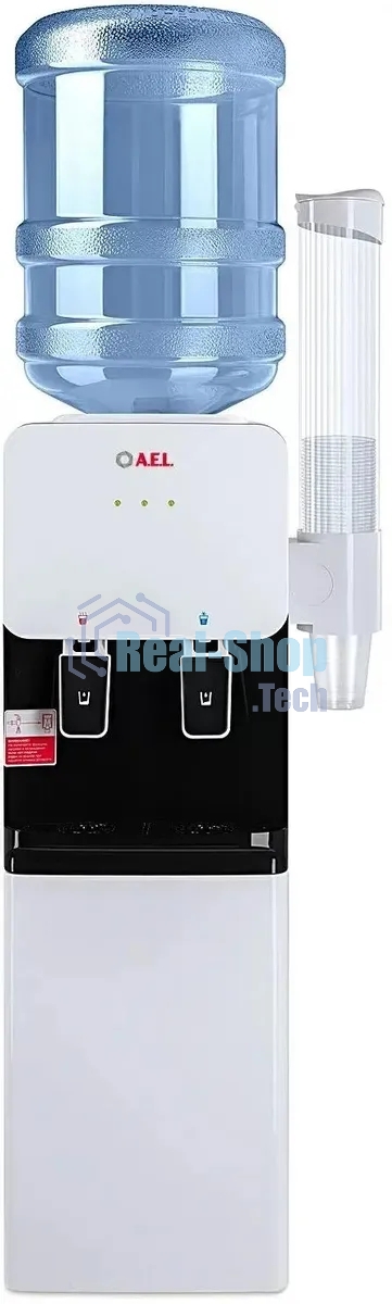 Кулер AEL LD-AEL-85c напольный электронный белый/черный