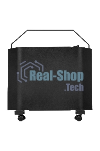 Конвектор Denzel XCE-1000B черный, 1000 Вт, 15 м2, термостат