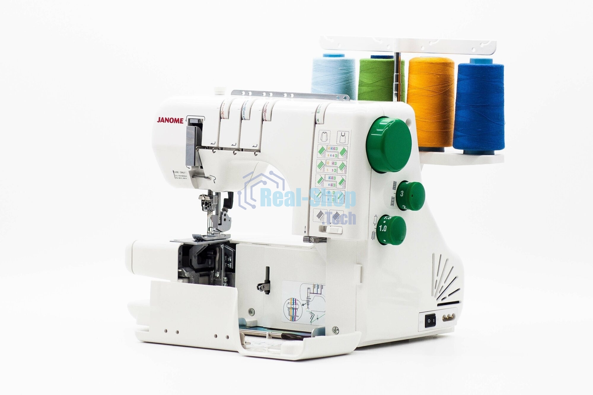 Распошивальная машина Janome CoverPro 7, белый