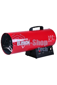 Тепловая пушка газовая Elitech ТП 30ГБ 30000Вт красный/черный