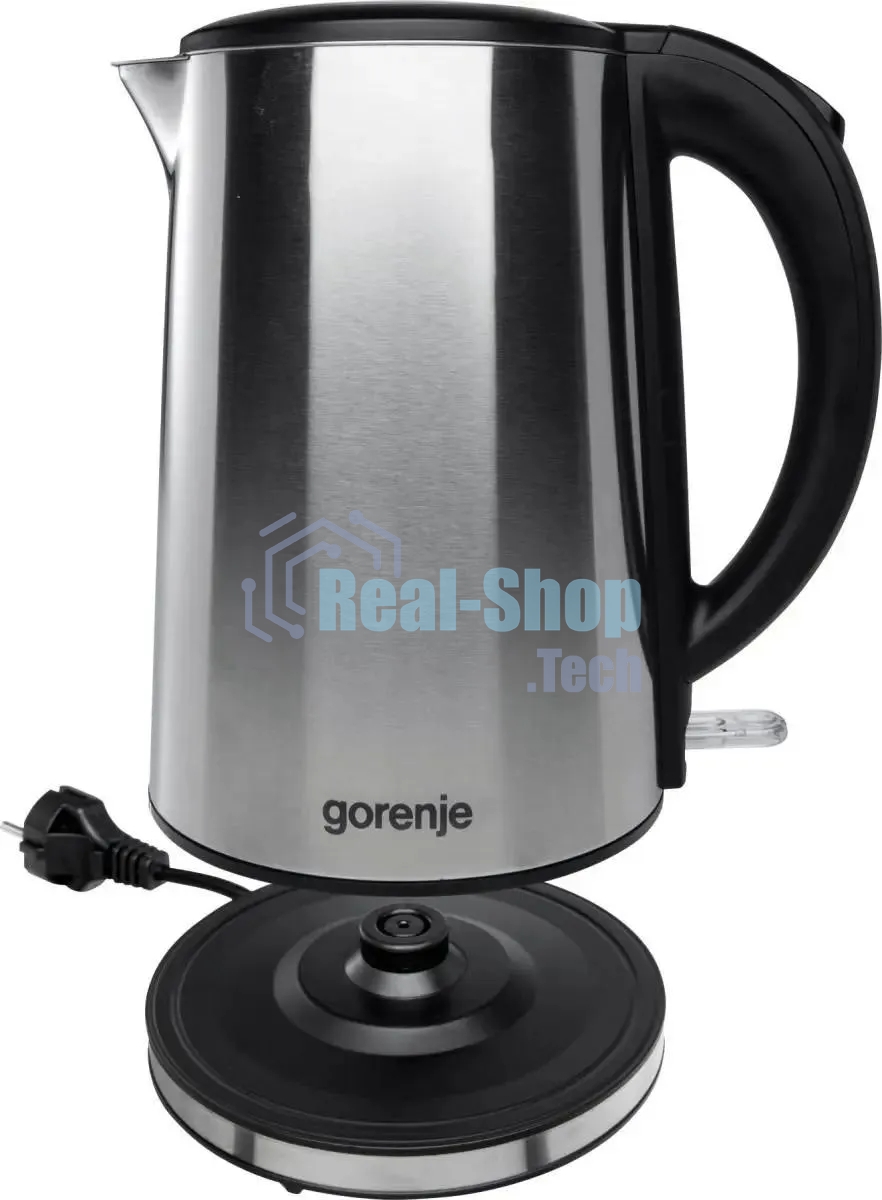Чайник электрический Gorenje K15DWS 1.5л. 2200Вт нержавеющая сталь (корпус: нержавеющая сталь)