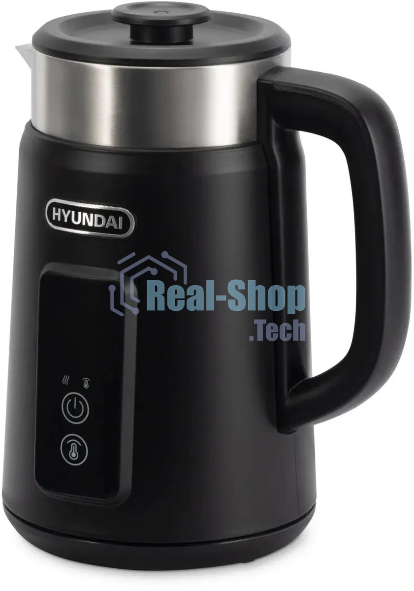 Чайник электрический Hyundai HYK-S3505 1.5 л, 2200 Вт, черный