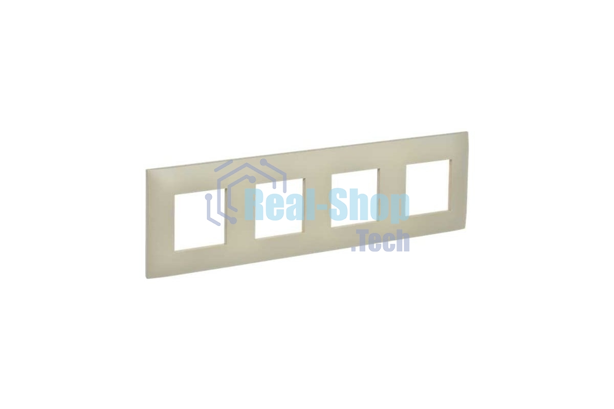 Рамка 4-м IEK SKANDY SK-F01B бежевый SK-M42-K10