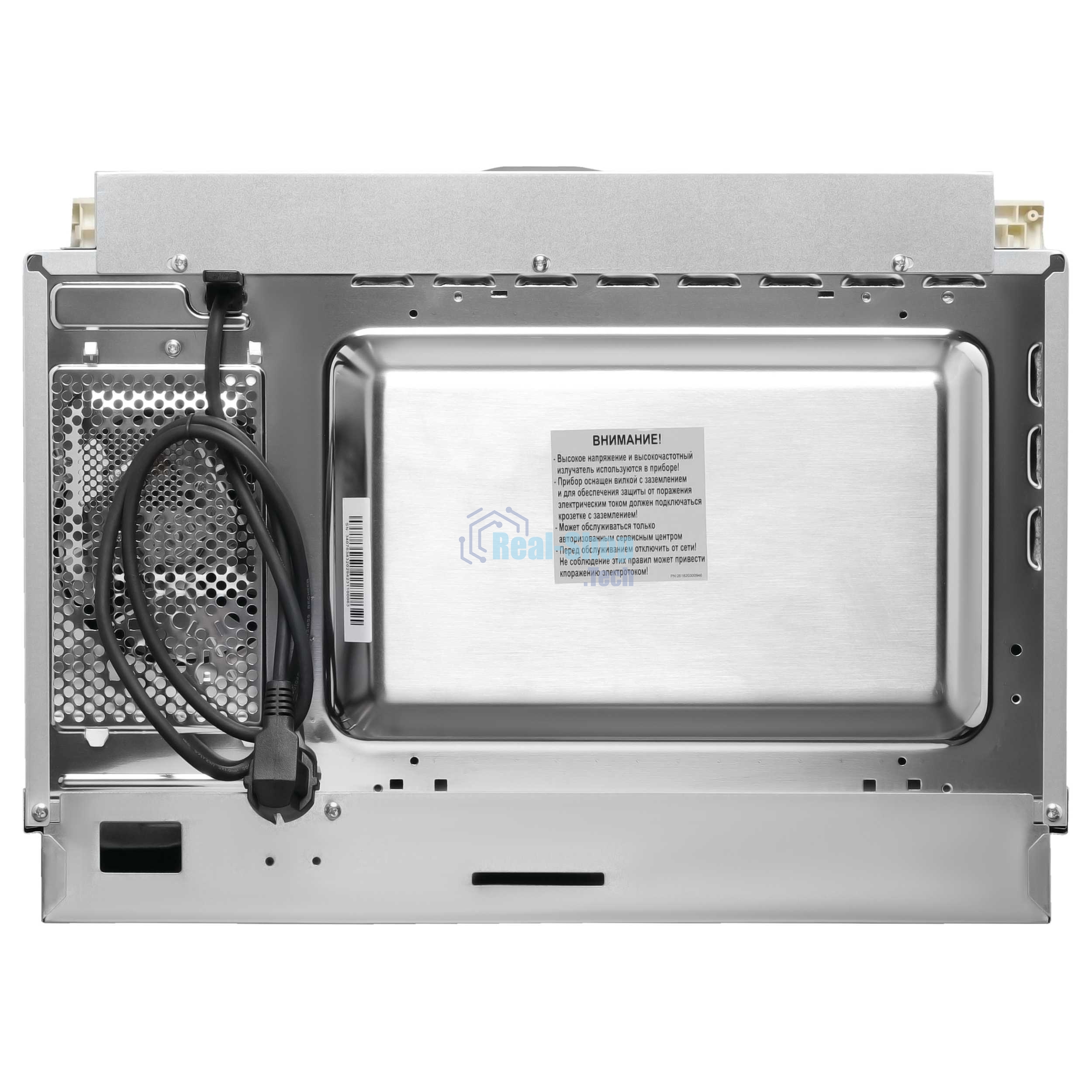 Микроволновая печь встраиваемая Korting KMI 825 RGB бежевый, 25 л, 900 Вт, переключатели - сенсор