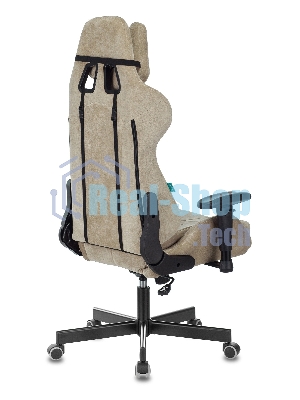 Кресло Бюрократ VIKING KNIGHT LT21 FABRIC песочный, ткань, 120 кг, механизм качания