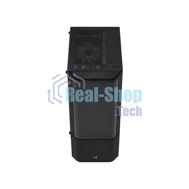 Компьютерный корпус MidTower Aerocool/Formula Quantum-G-BK-v2 черный без Б/п, ATX 3FRGb Fan on front panel