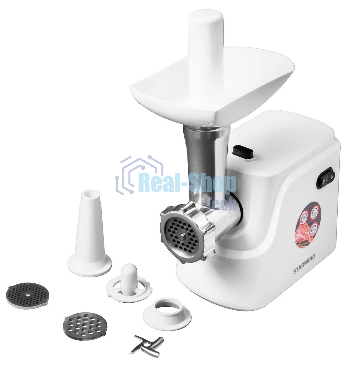 Мясорубка электрическая Starwind SMG3120 1500Вт белый