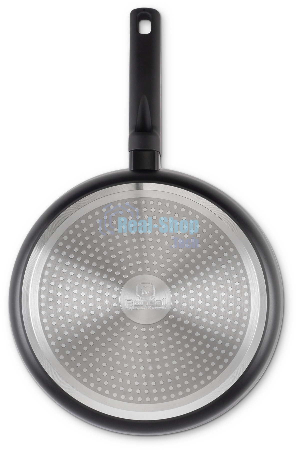 Сковорода Rondell Walnut RDA-1940 круглая 24 см, покрытие: антипригарное ручка несъемная (без крышки) черный