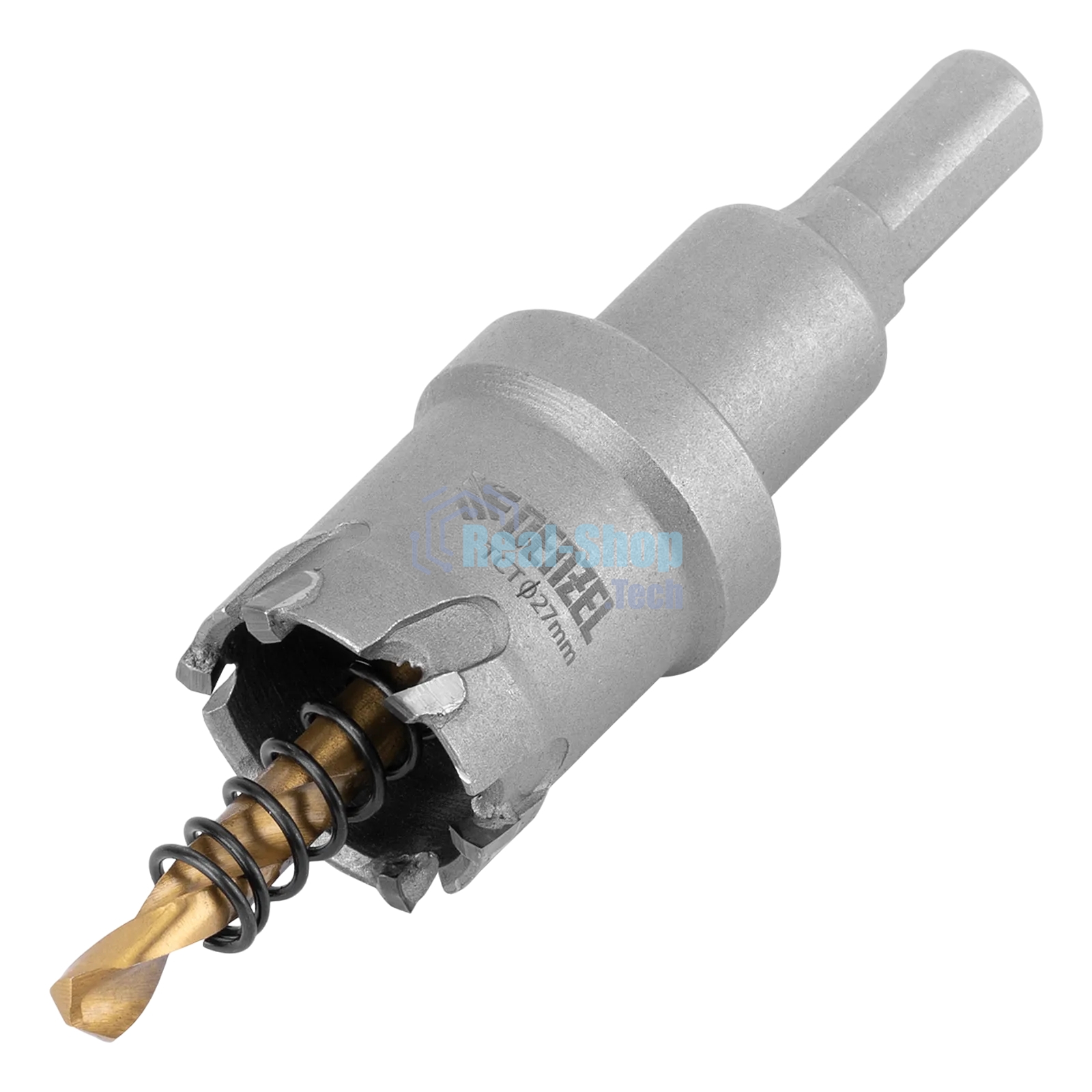 Коронка по металлу Denzel твердосплавная, 27 мм