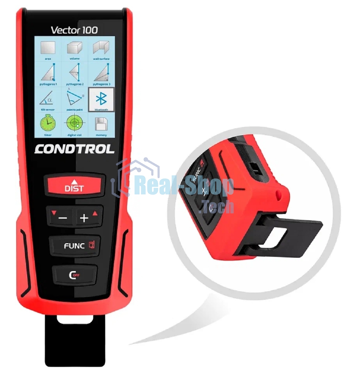 Лазерный дальномер CONDTROL Vector 100 1-4-100 0.05-100 м, +/-1.5 мм, IP54
