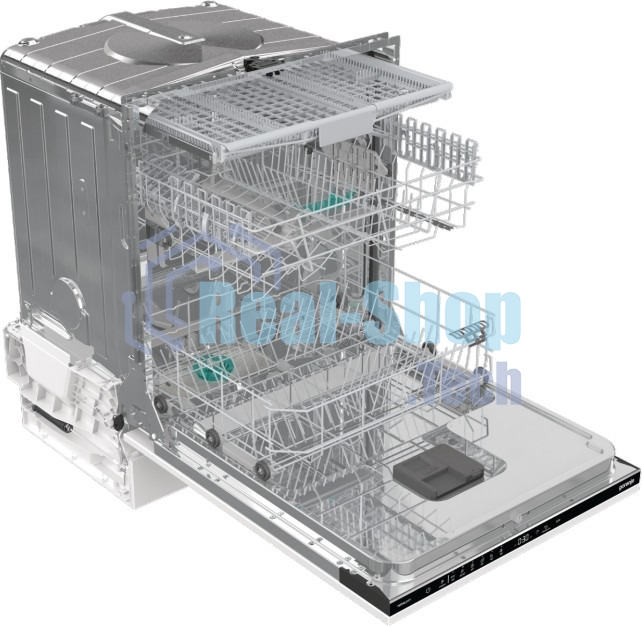 Встраиваемая посудомоечная машина Gorenje GV643D90, черный, 60 см, 16 компл., 45 дБ, класс A+++