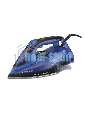 Утюг HOLT HT-IR-015-400 синий, 3000 Вт, 50 г/мин, 200 г/мин, 380 мл