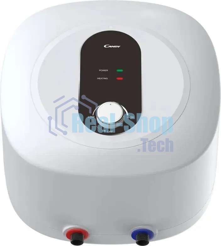 Водонагреватель Candy CS10V-EM1(R) 2кВт 10л электрический над раковиной/белый