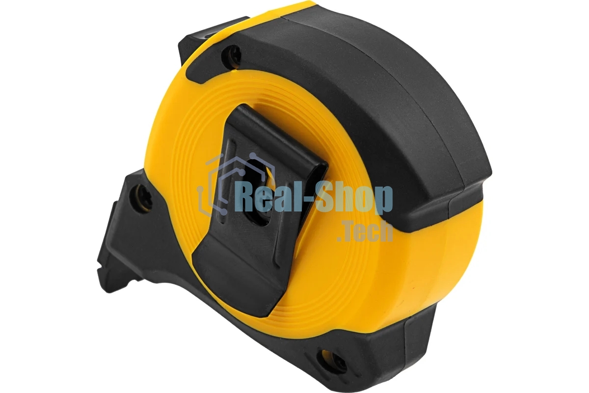 Рулетка Denzel 3м х 16мм, двухкомп. корпус, магнитный обрезиненный зацеп