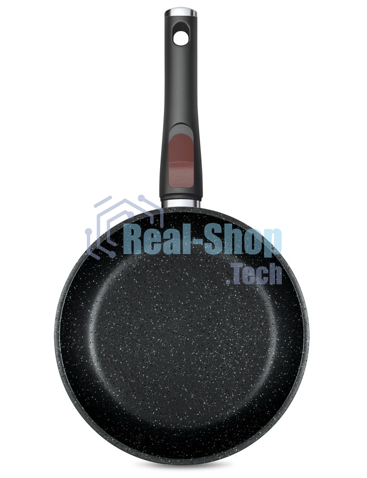 Сковорода НЕВА МЕТАЛЛ ПОСУДА L18020i 20 литая Индукция Гранит с/р