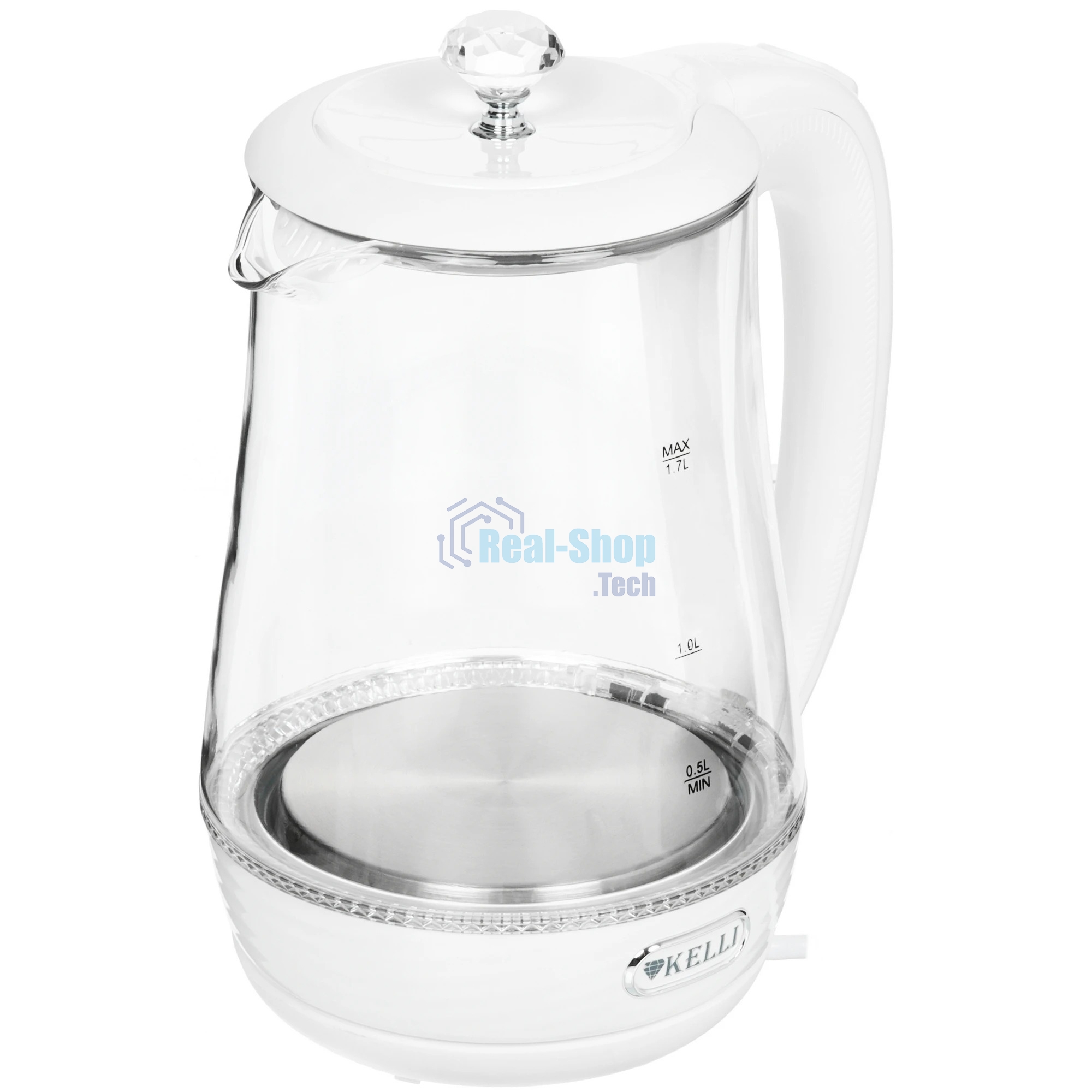 Чайник электрический Kelli KL-1404 белый