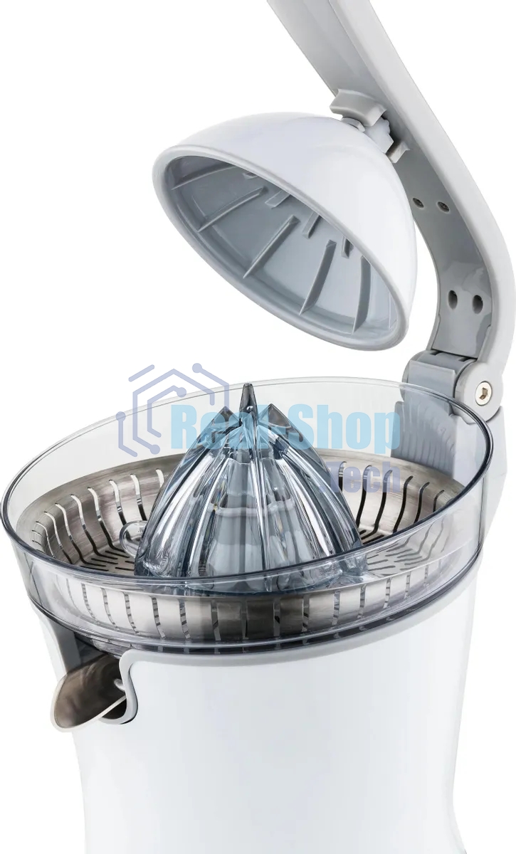 Соковыжималка Haier HJ-700 белый, цитрусовая, 100 Вт, 700 мл, механическое