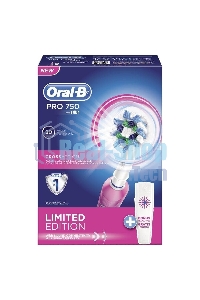Электрическая зубная щетка PRO 750 LTD EDIT PINK ORAL-B